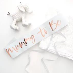 Mummy to be Baby Shower Sash
