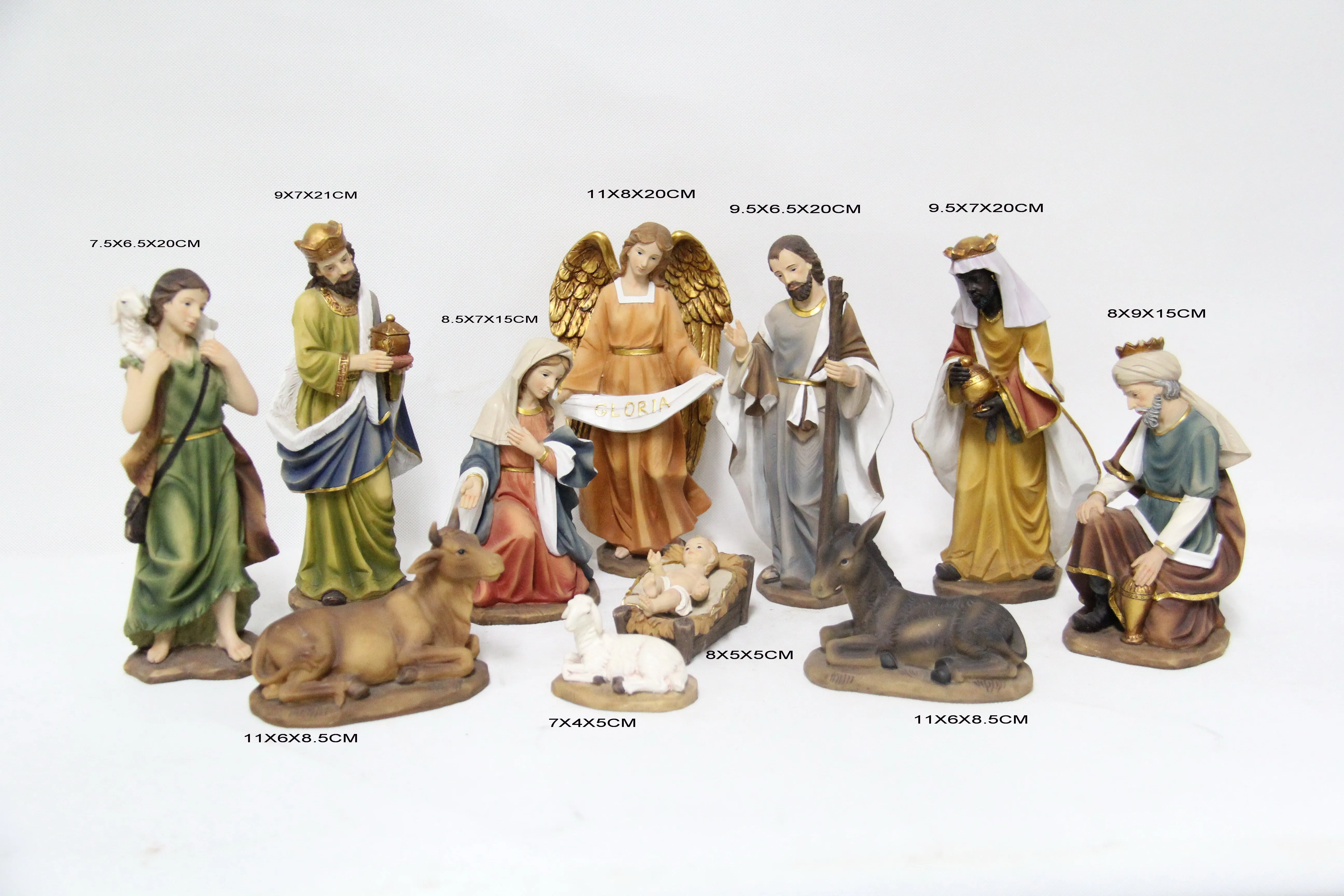 Nativity Set- 11 Pcs Set Statue