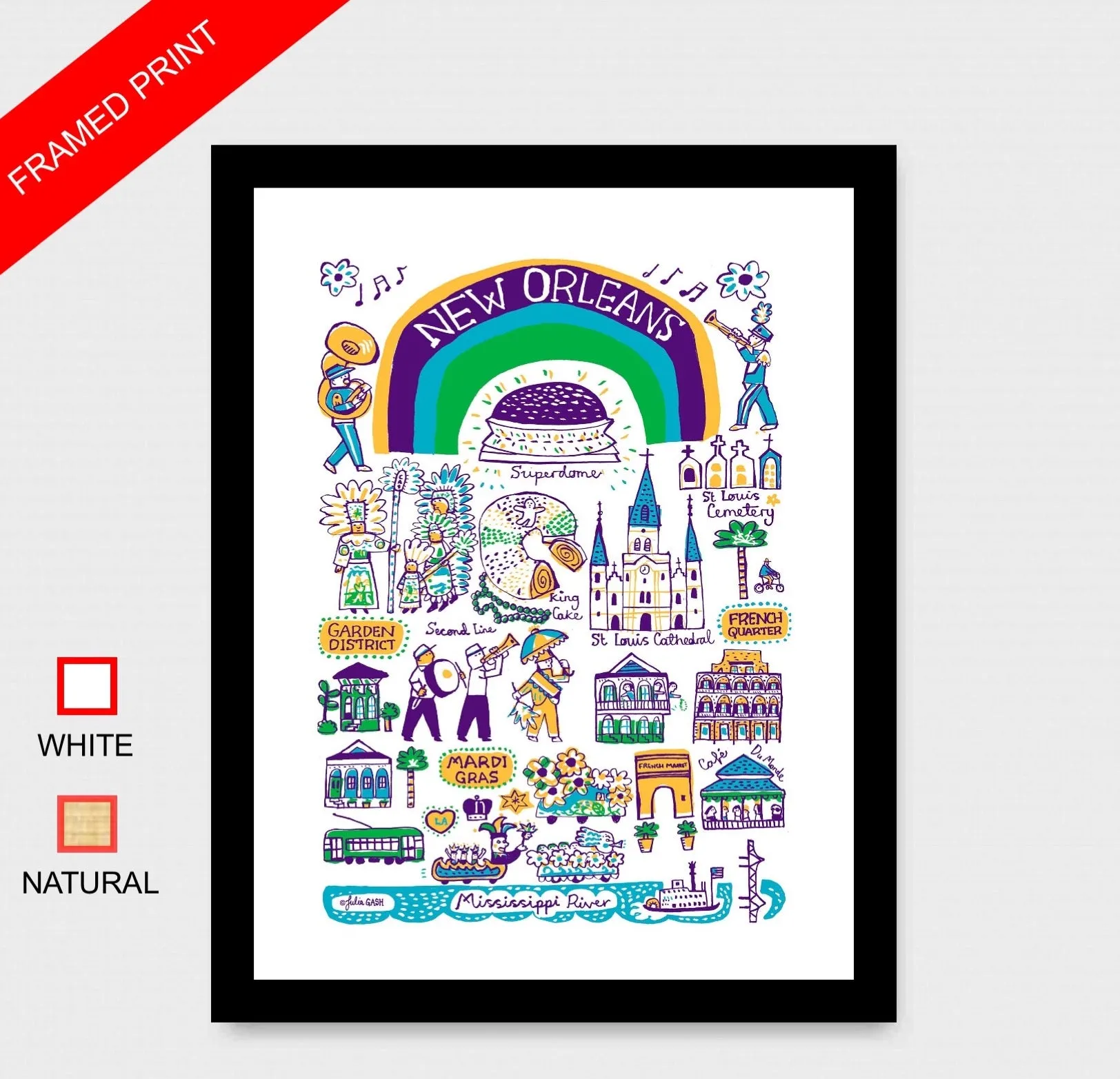 New Orleans Art Print