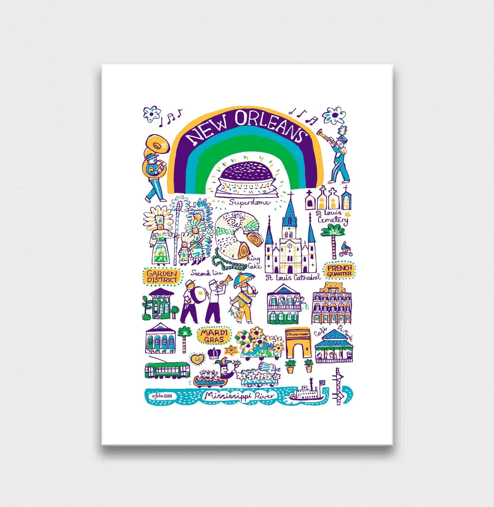 New Orleans Art Print