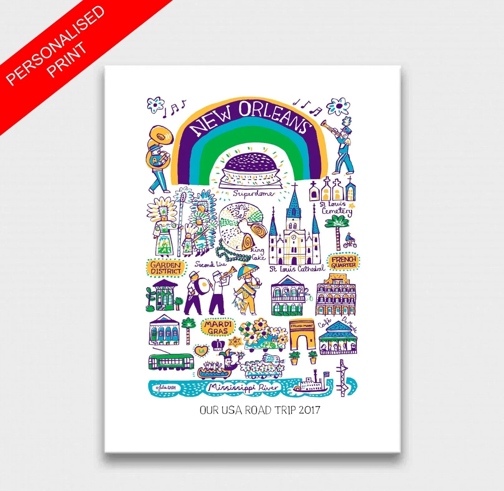 New Orleans Art Print
