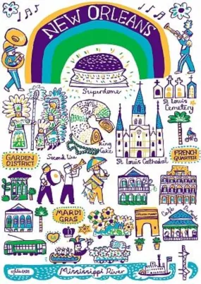 New Orleans Art Print