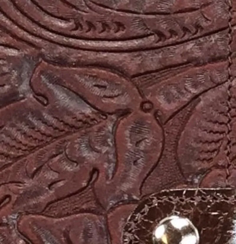 Nina Clutch in Cognac Floral by Offhand Designs