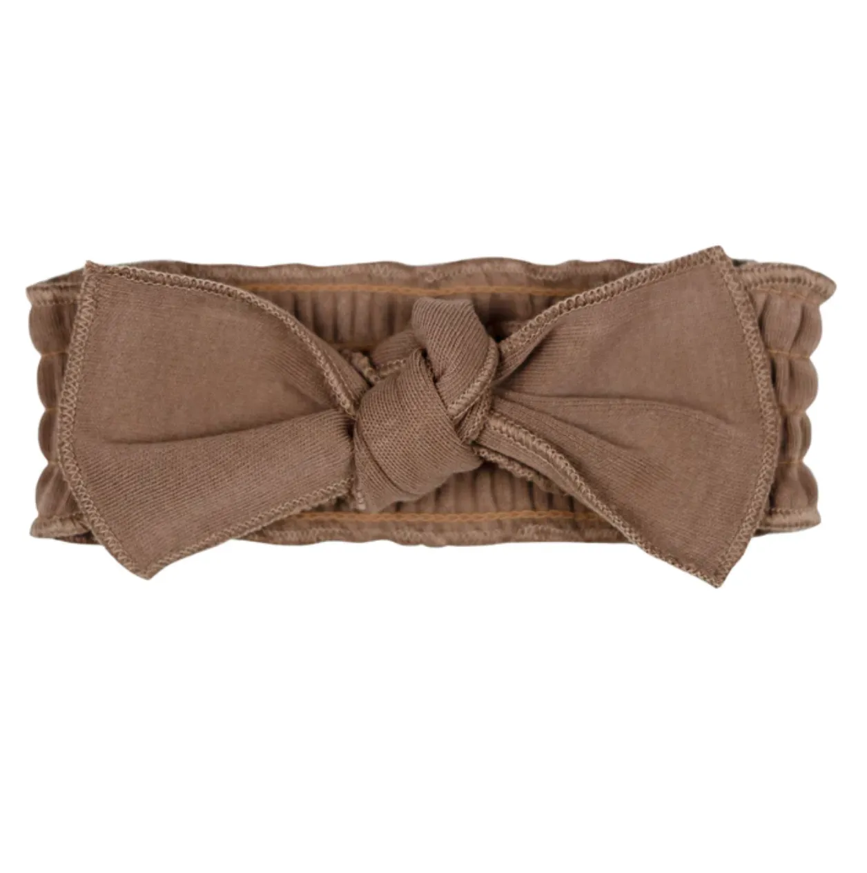 Nuts About You Organic Smocked Tie Headband