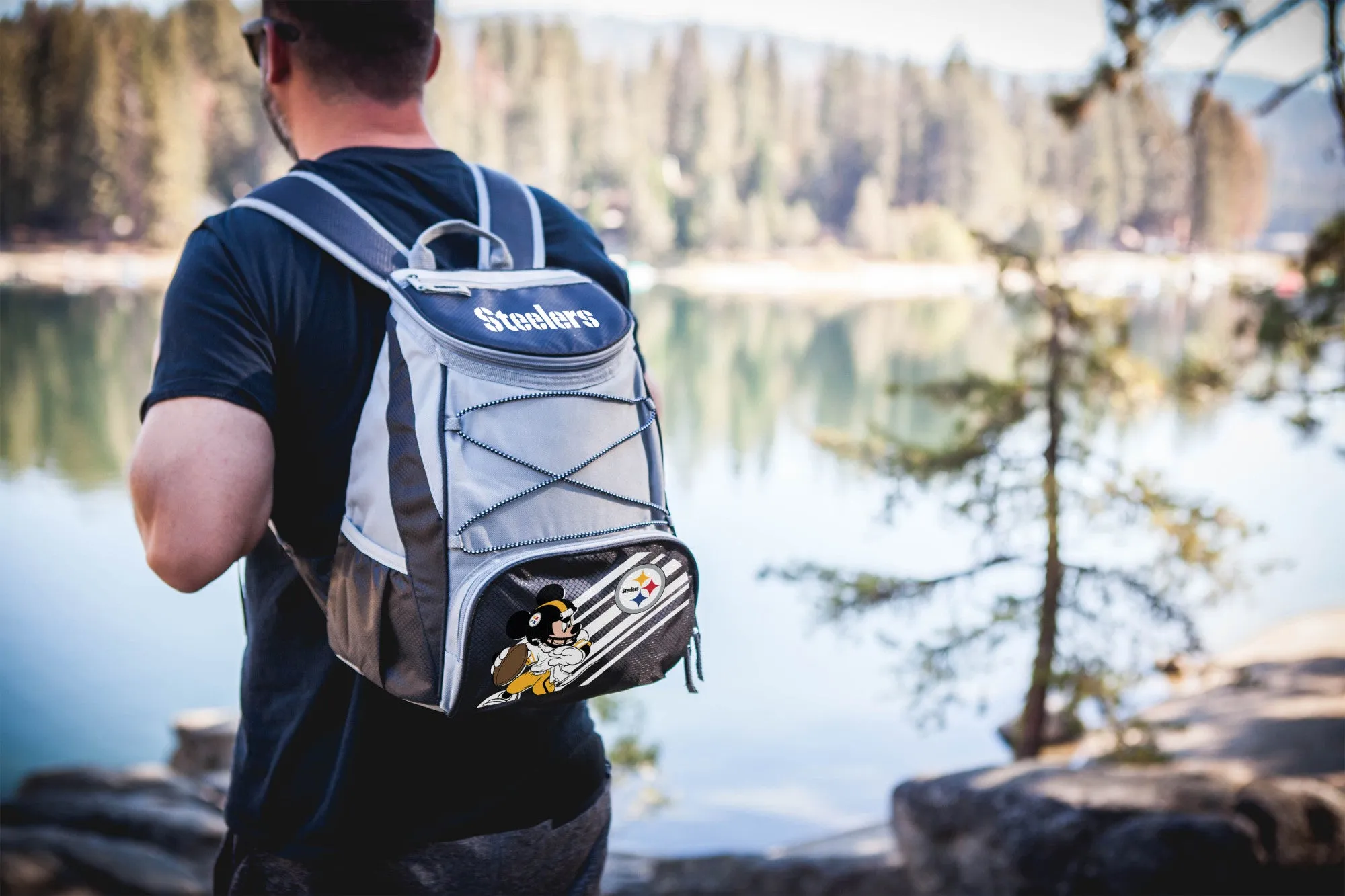Pittsburgh Steelers Mickey Mouse - PTX Backpack Cooler