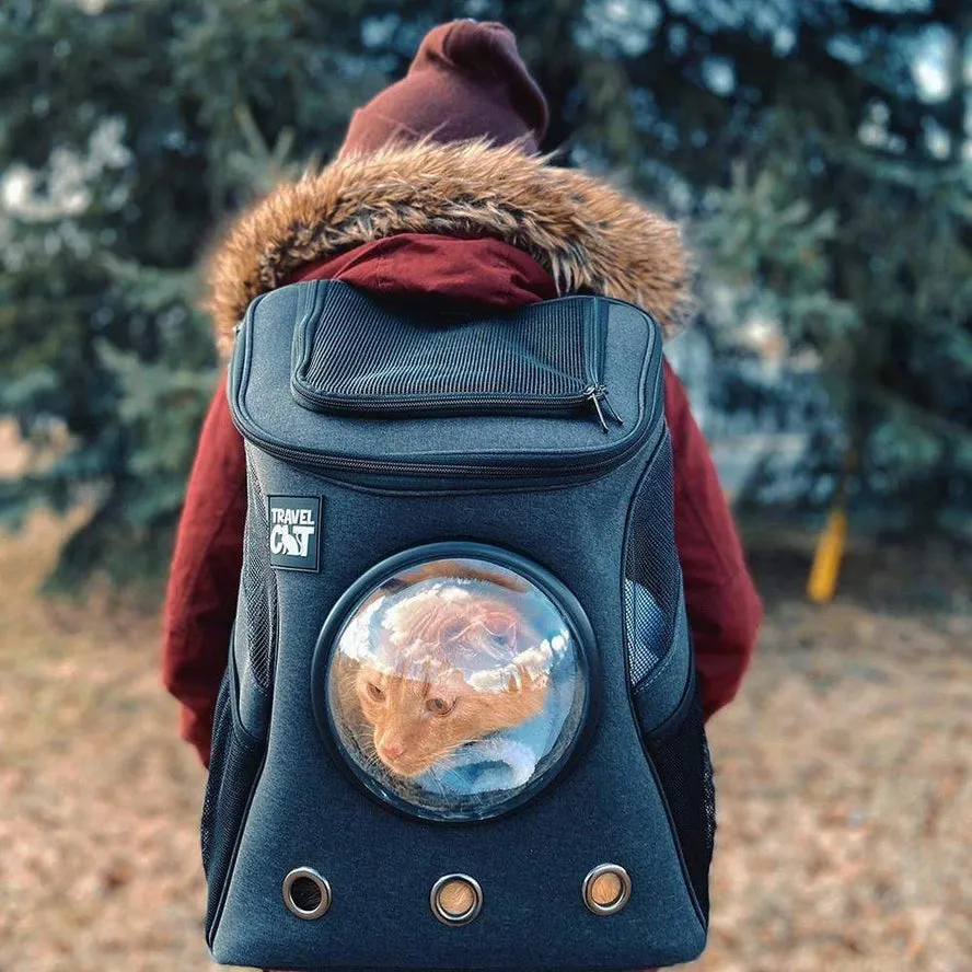 "the Fat Cat" Cat Backpack For Large Cats - Bubble Carrier