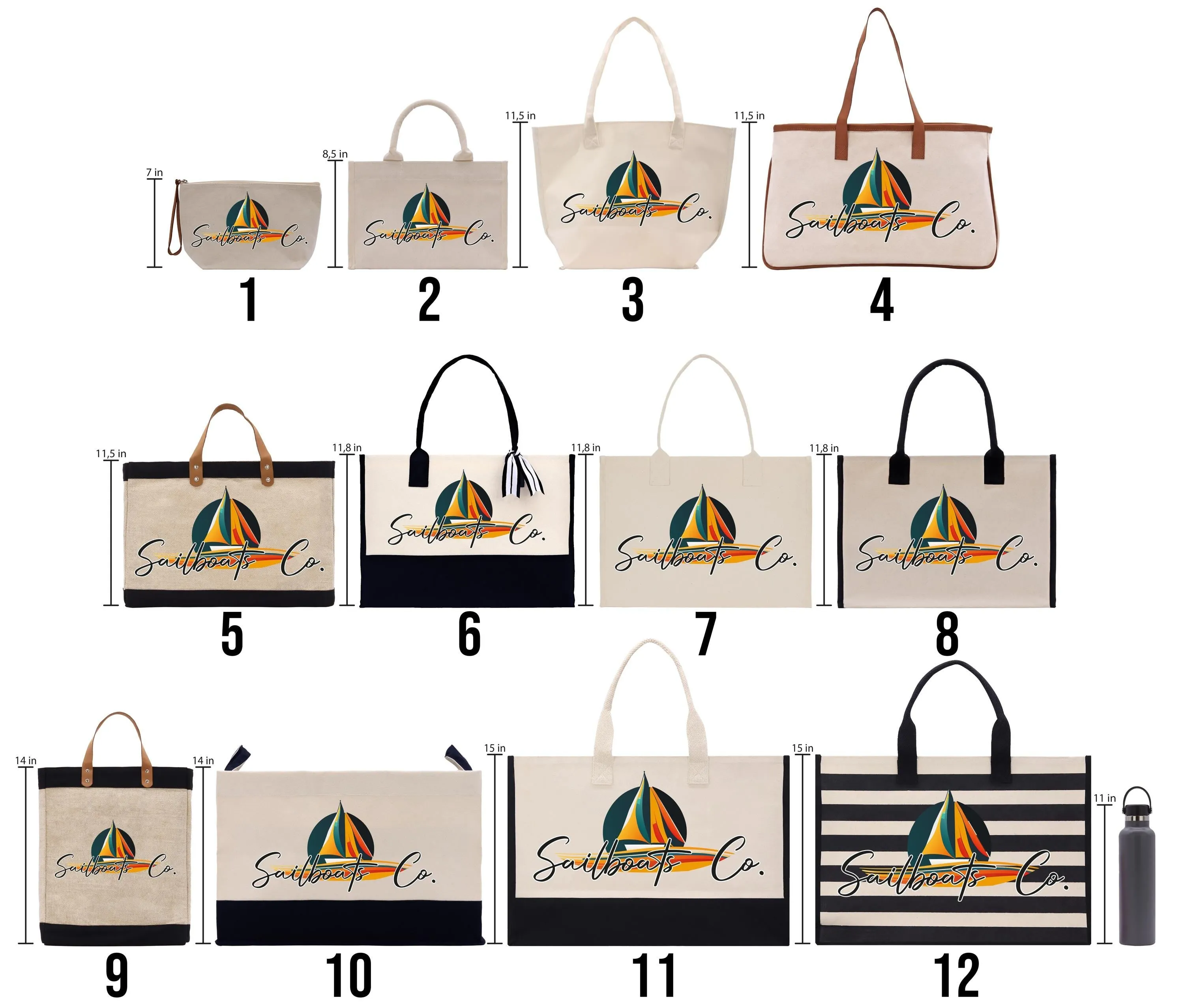 Realtor Tote Bag Personalized Business Tote Bag Custom Real Estate Agent Gift Bulk Business Logo Realtor Swag Real Estate Tote Bag (RET1016)