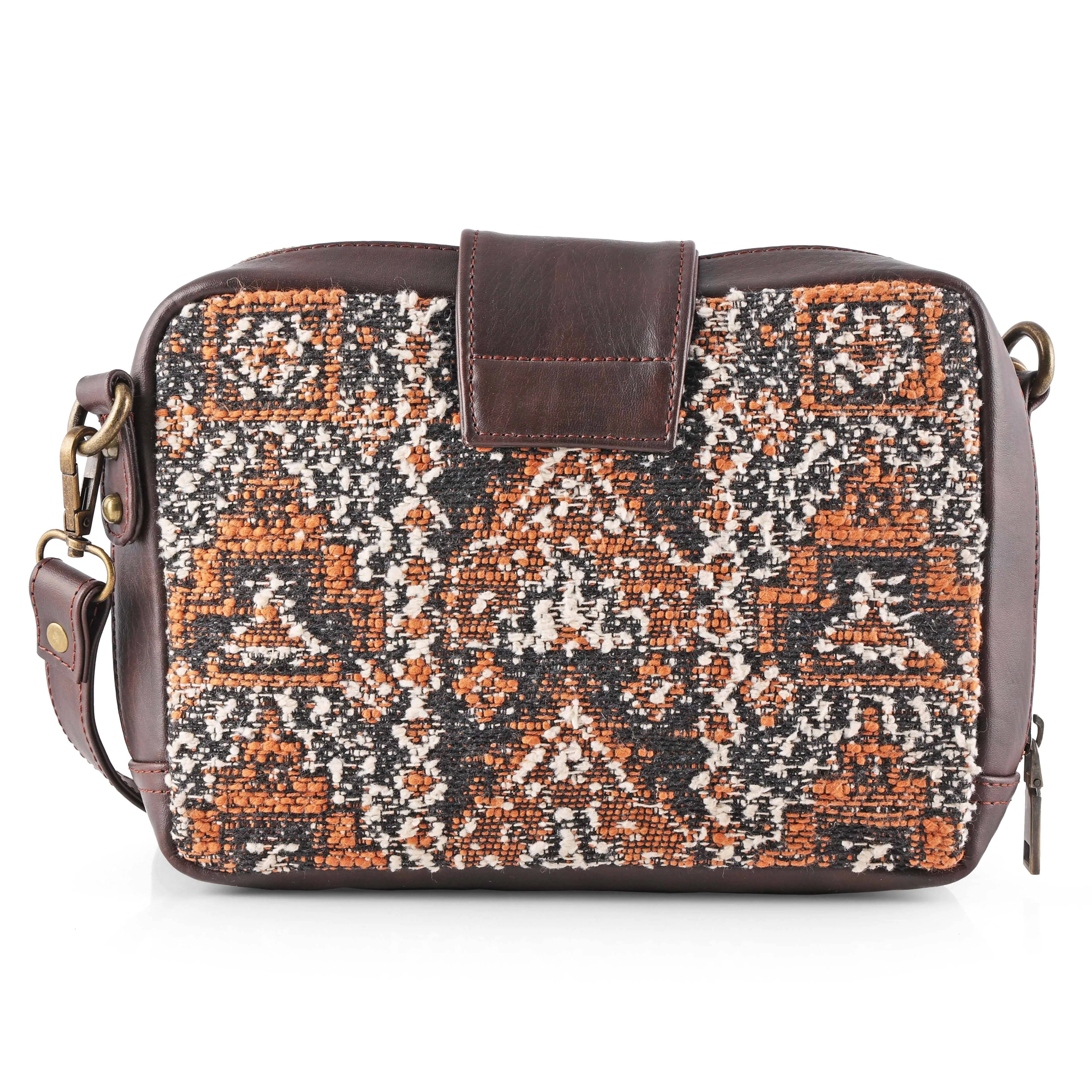 Rudhira Damask Print crossbody / sling bag