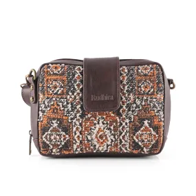 Rudhira Damask Print crossbody / sling bag