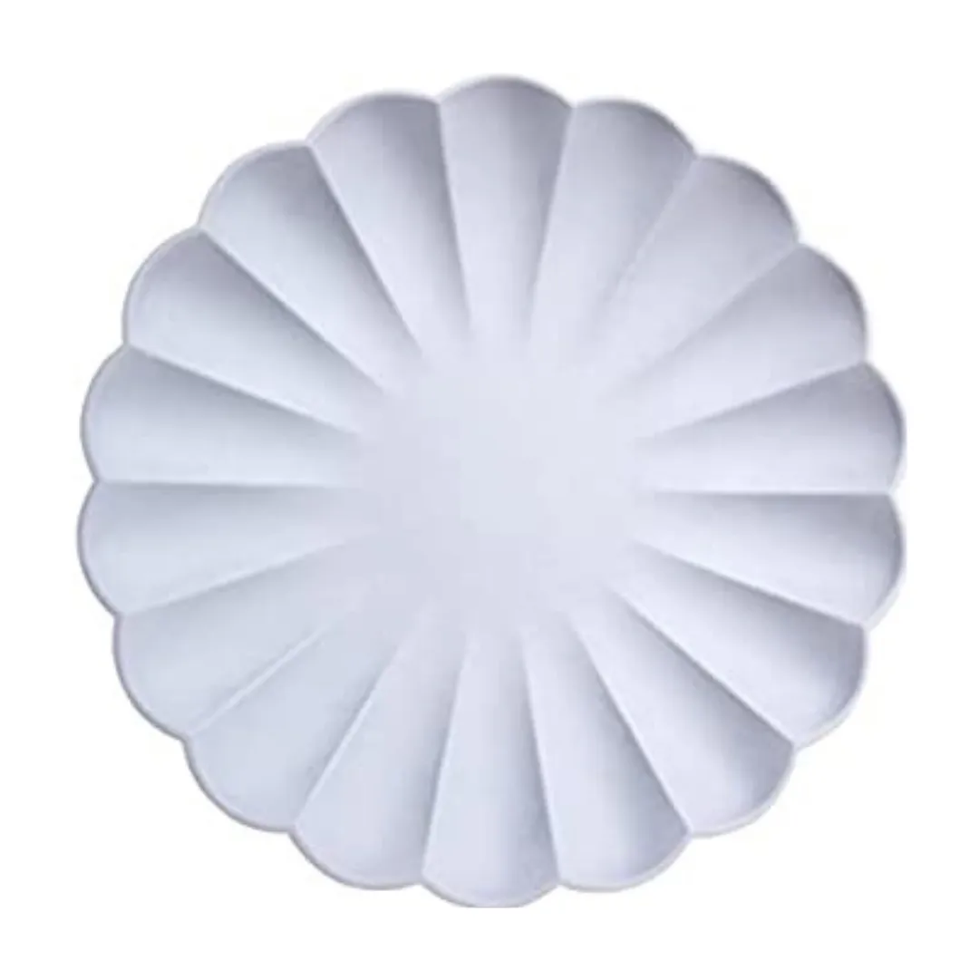 Soft Lilac Large Eco Plates - Pack of 8