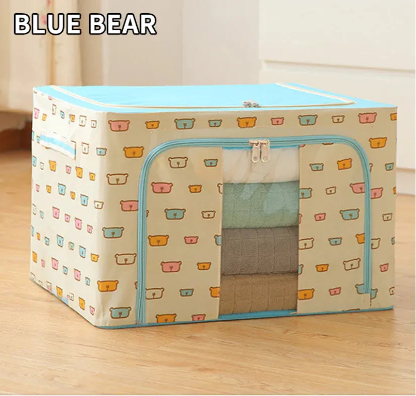 Spaceplus Cloth Steel Frame Storage Box