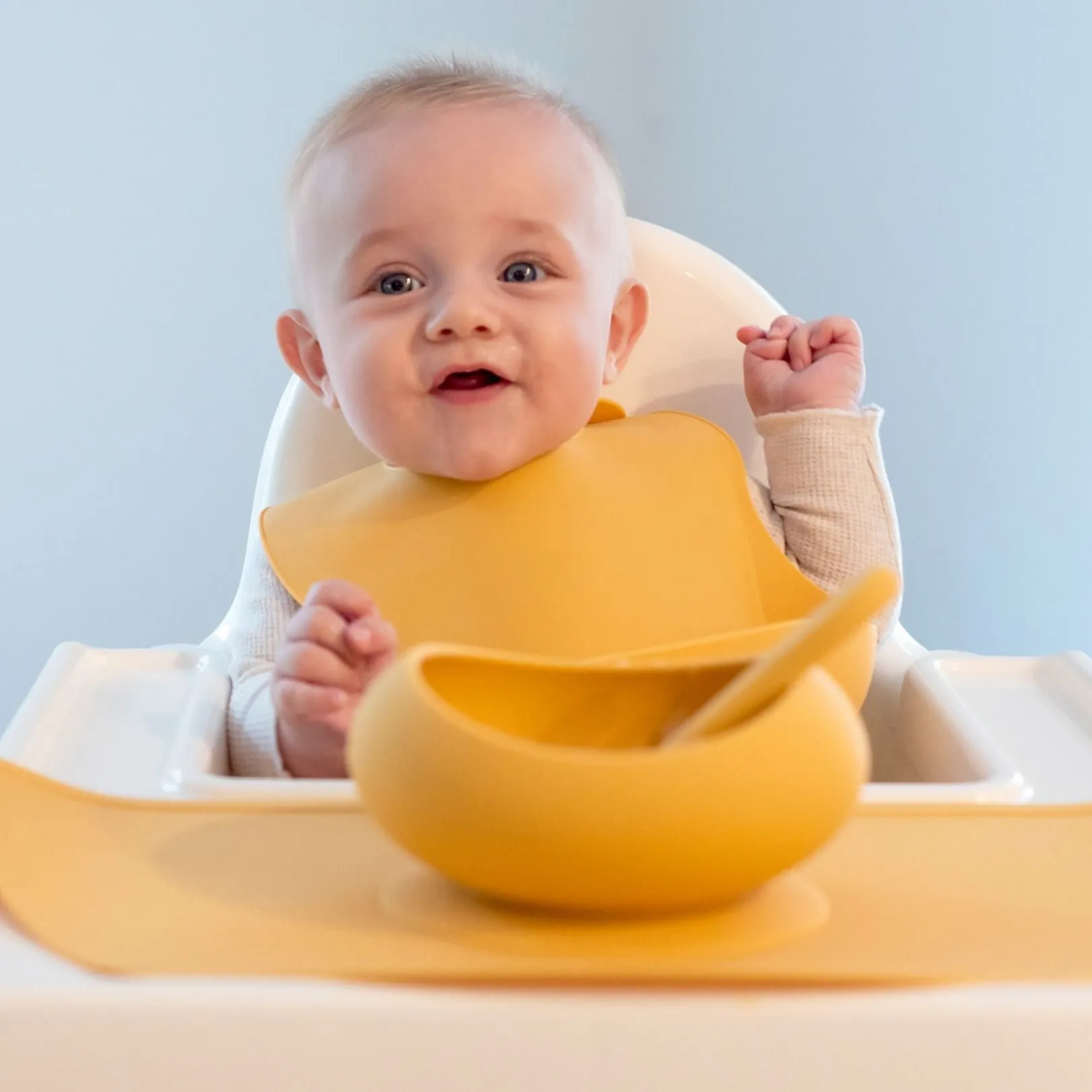 Stage 1 Suction Bowl & Spoon Set | Mango