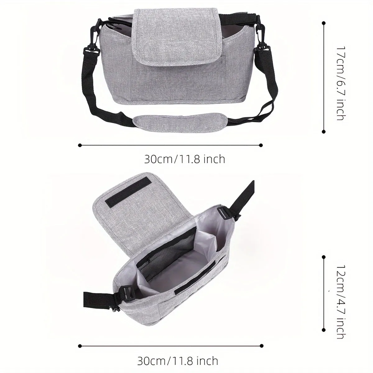 Stroller Organizer Bag Diaper Bag Nursing Stroller Accessories Gift